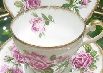 Porcelana zdobiona motywem róż