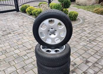 koła felgi opony zimowe 205/60 r16 komplet oryginalne audi