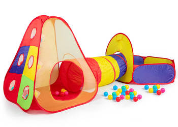Namiot dla dzieci plac zabaw iglo tunel suchy basen + piłeczki IPLAY