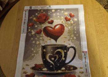 Haft diamentowy gotowy