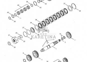 New Holland T6090 T8330 Element nośny 86991568