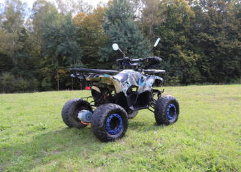 Quad elektryczny Duży 1200wat 8" koła Niebieski