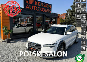 Audi A6 Allroad Bezwypadkowy, Polski Salon, 2x opony, LED, Nawigacja, Podg…