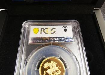 Edward VIII PCGS PR70 + pudełko + certyfikat