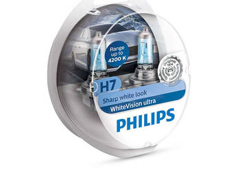 Żarówki H7 Philips White Vision Ultra +60% 4200K