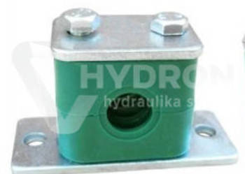 Uchwyt pojedynczy do rur hydraulicznych 14mm łapki