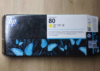 Głowica HP 80 ŻÓŁTA YELLOW C4823A HP 1050 1055 ORYGINAŁ