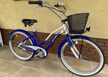 Rower miejski typu cruiser marki Raleigh damka retro koła 26"