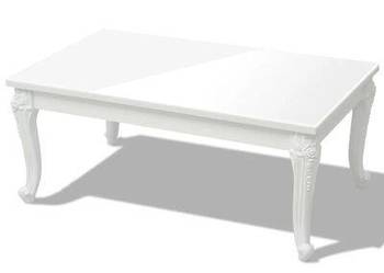 vidaXL Stolik do kawy, biały, wysoki połysk 100x60x42 cm(SKU:243380)