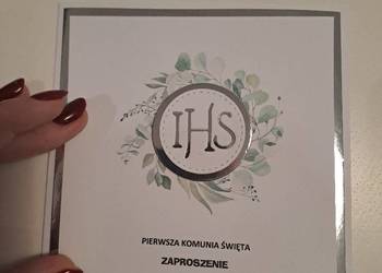 Zaproszenia na pierwszą komunię