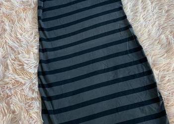 Sukienka dopasowana w paski - H&M