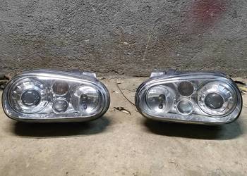 Lampy przednie soczewka VW Golf 4