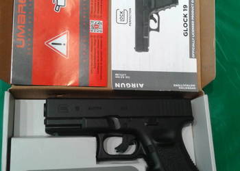 Wiatrówka Pistolet GLOCK 19 4,5mm BB CO2