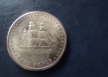 Stare monety 10 pens 2008 Tristan da Cunha