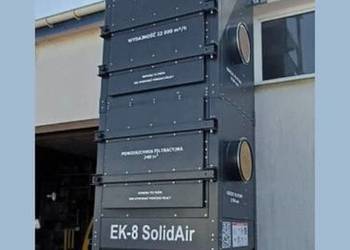 EK-8 SolidAir podciśnieniowy filtr przemysłowy