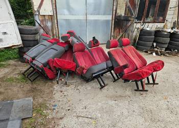 Fotele z demontażu Iveco 13 szt.