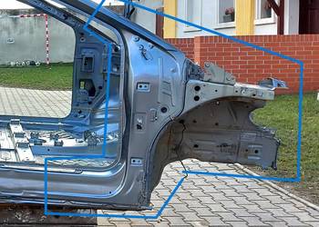 Audi Q4 E-TRON 89A 89E  PODŁUŹNICA ĆWIARTKA PRAWY PRZÓD 