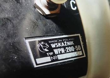 Wskaźnik nadciśnienia WPN-200-50