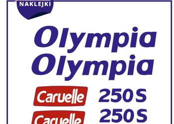 Naklejki na opryskiwacz Olympia Olimpia Caruelle 250S Nalepki zestaw