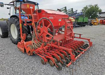 Siewnik KUHN VENTA LC302 Talerzowy z rolką + Brona KUHN HRB 303D , 3m