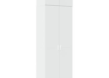 Szafka biała 70x425x225 cm materiał drewnopochodny WM-3281329