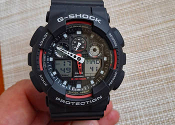 Zegarek męski Casio G-SHOCK GA-100-1A4ER