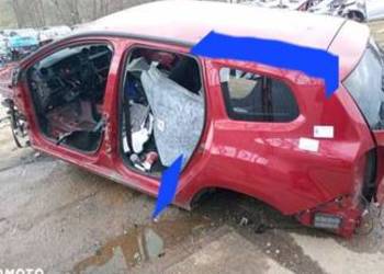 KAROSERIA ĆWIARTKA BŁOTNIK TYŁ LEWY DACIA DUSTER 1.5 116KM