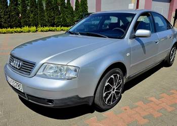 Audi A6 sedan 2,4 benzyna srebrny Ładny manualna skrzynia