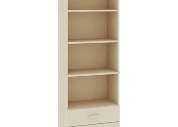 Szafka HAMAR miodowy brąz 60x35x180 cm lite drewno sosnowe WM-340488