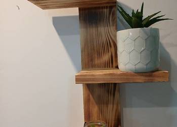 Pólka drewniana wisząca