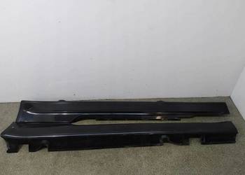 OSŁONA PROGU  LISTWA NAKŁADKA LEWA PRAWA KPL CZARNY Bmw Seria 6 II E63/64