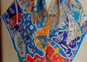 Hermes Paris apaszka twill silk Jan Bajtlik