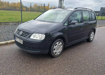 Volkswagen Touran 1.9 TDi 105KM 2004r Klima 1wł od 12 lat Relingi Długie O…
