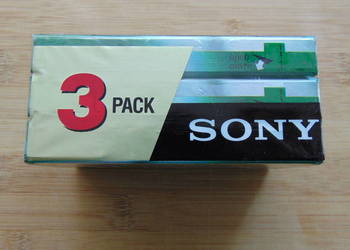 Kasety SONY 3 pak Kasety SONY 3 pak