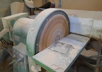 Szlifierka tarczowo-taśmowa.