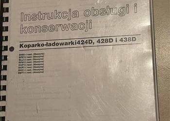 Instrukcja obsługi i konserwacji koparko-ładowarka CATERPILLAR 424D, 428D,