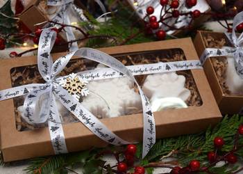 Mydełka zapachowe Białe święta zestaw 3szt