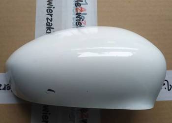 Fiat 500 obudowa lusterka prawa biała nakładka