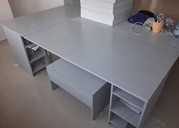 ** * MEBLE BIUROWE W DOBRYM STANIE Komplet * **