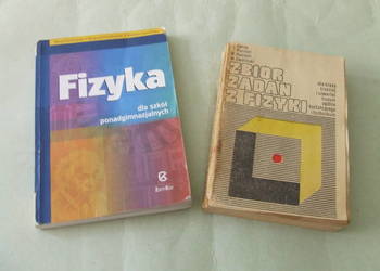 Zbiór zadań z fizyki Ćwiok + Fizyka Fiałkowska