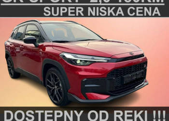 Toyota Corolla Cross Gr-Sport 2,0 180KM Hybryda 19 " Felgi Dach czarny Sup…