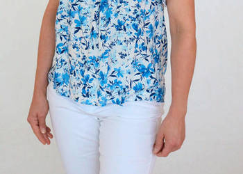 NOWA wiskozowa bluzka dekolt Carmen hiszpanka Orsay 34 i 36 NOWA wiskozowa bluzka dekolt Carmen hiszpanka Orsay 34 i 36