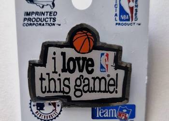 NBA – I love this game! - przypinka/wpinka/pin