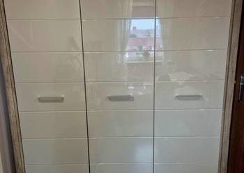 Koen 2 komplet mebli  do sypialni  – Black Red White