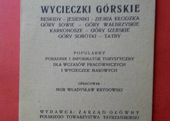 ( 479. ) Wycieczki Górskie