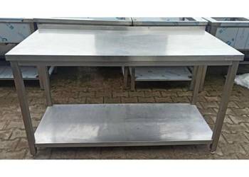 Stół Gastronomiczny z Półką - 150/70/85 cm - S 1299.O