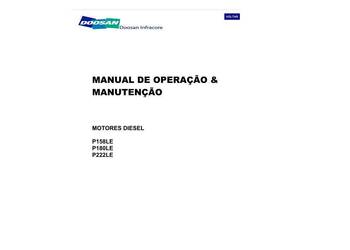 Doosan silnik P158 LE, P180LE, P222LE instrukcja napraw
