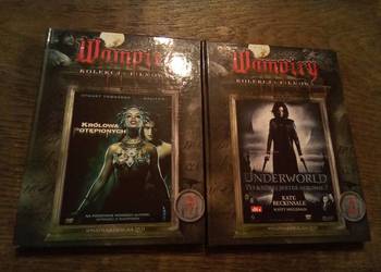 Kolekcja wampiry królowa potępionych i underworld film DVD. Cena za komplet