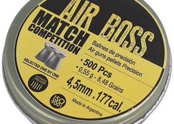 Śrut Apolo Air Boss Match Competition 4.5 mm, 500 szt. 0.55g/8.48gr (30300)