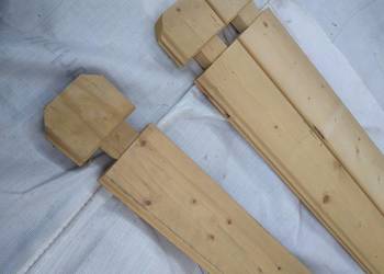 Balik bal drewniany Świerk Deska doniczka piaskownica drewniana